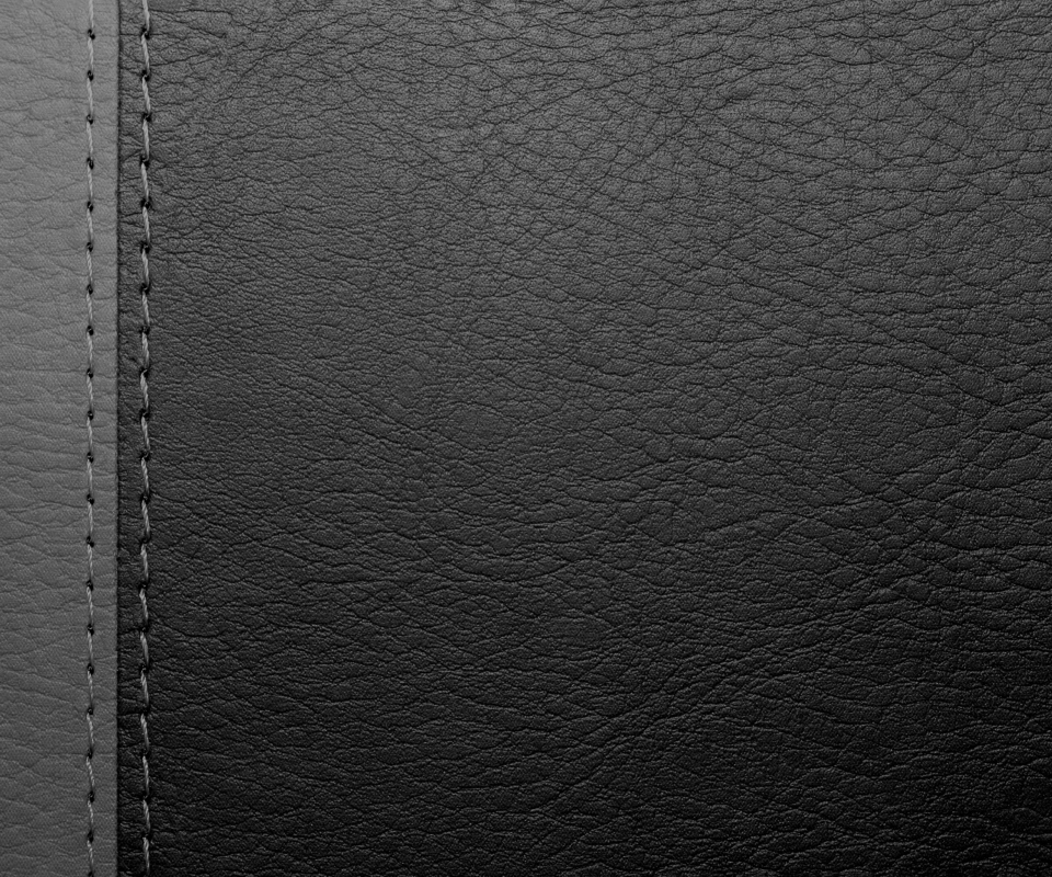 Das Black Leather Wallpaper 960x800