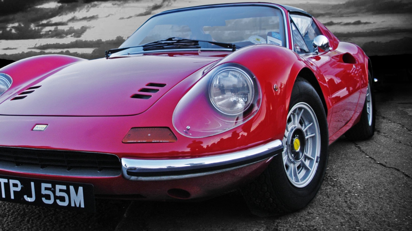 Screenshot №1 pro téma Ferrari 250 GTO 1366x768
