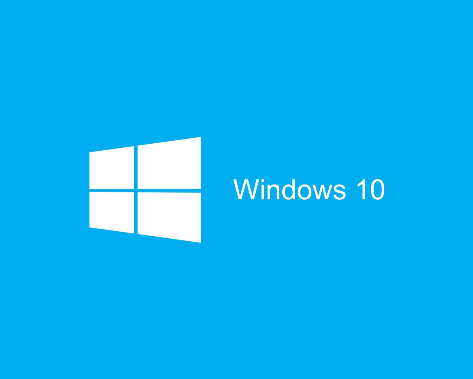 Das Blue Windows 10 HD Wallpaper 1600x1280