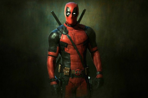 Ryan Reynolds as Deadpool wallpaper 480x320