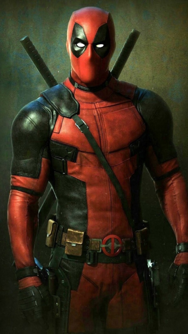 Sfondi Ryan Reynolds as Deadpool 750x1334