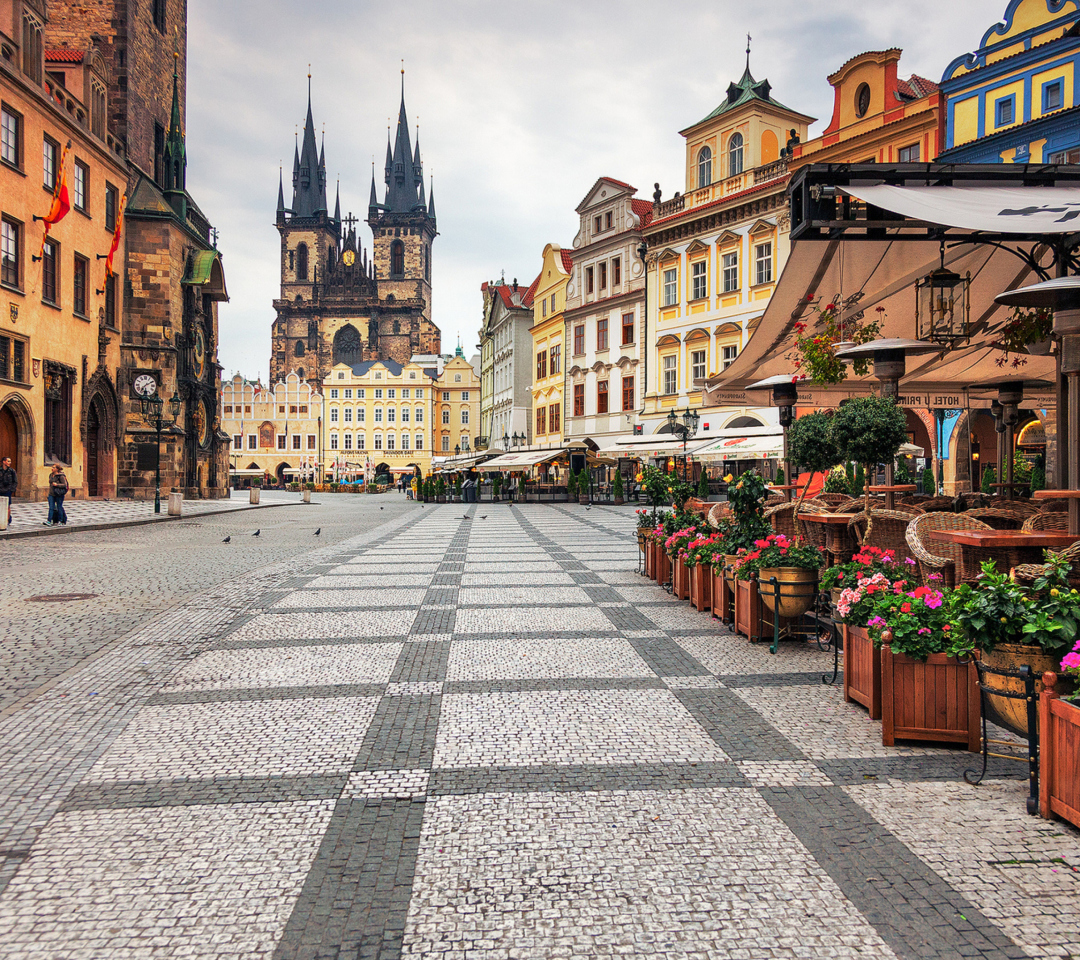 Das Old Town Square Prague Wallpaper 1080x960