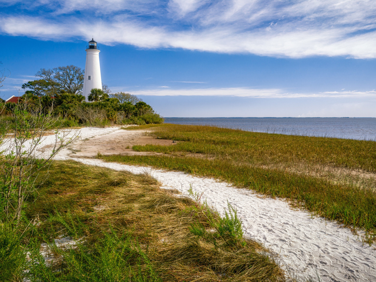 Das Lighthouse in Lithuania Wallpaper 1280x960