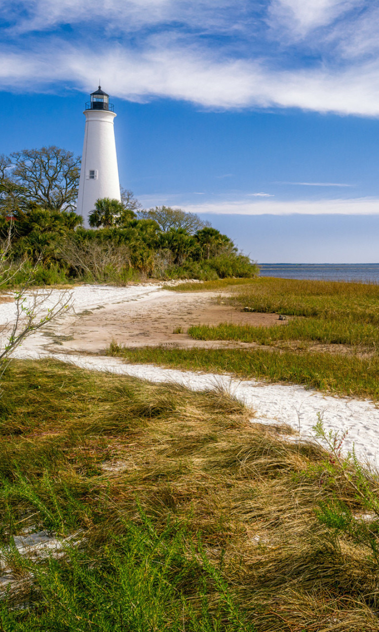 Sfondi Lighthouse in Lithuania 768x1280