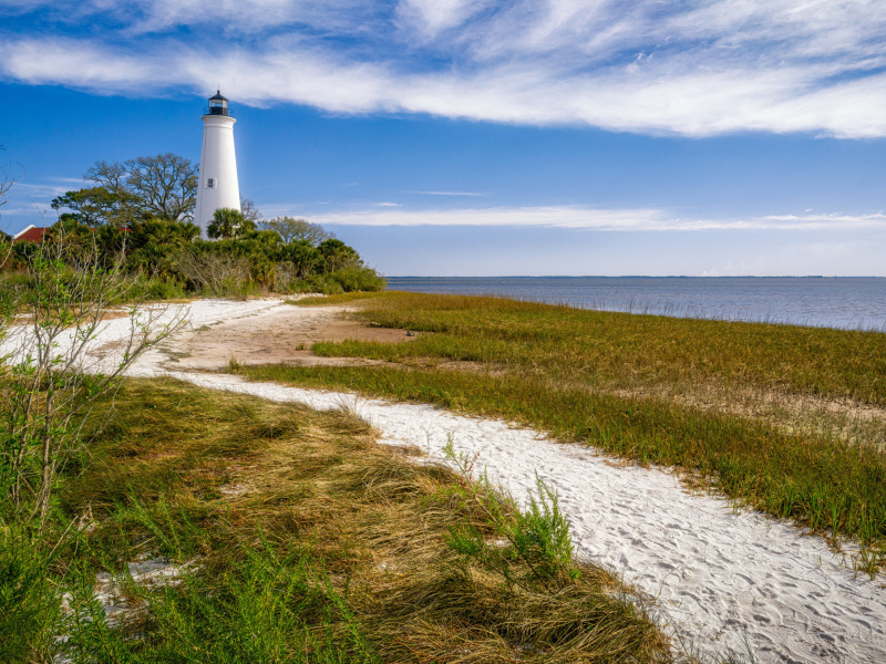 Das Lighthouse in Lithuania Wallpaper 800x600