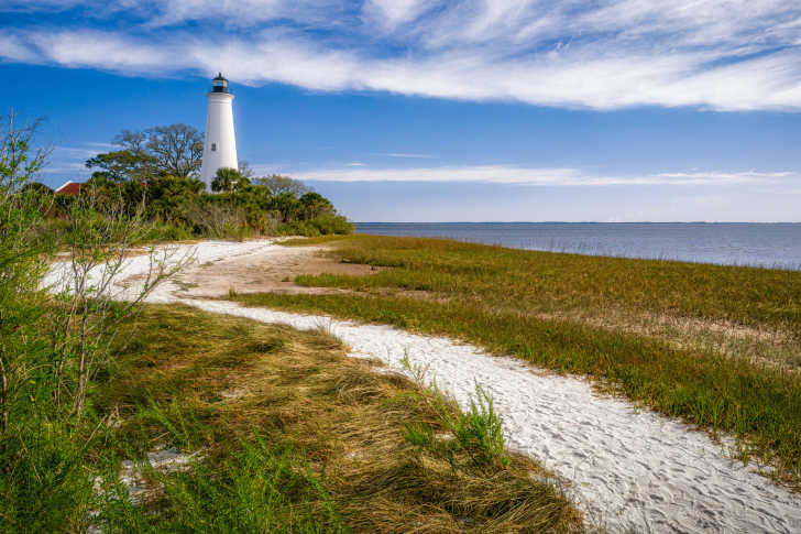 Fondo de pantalla Lighthouse in Lithuania