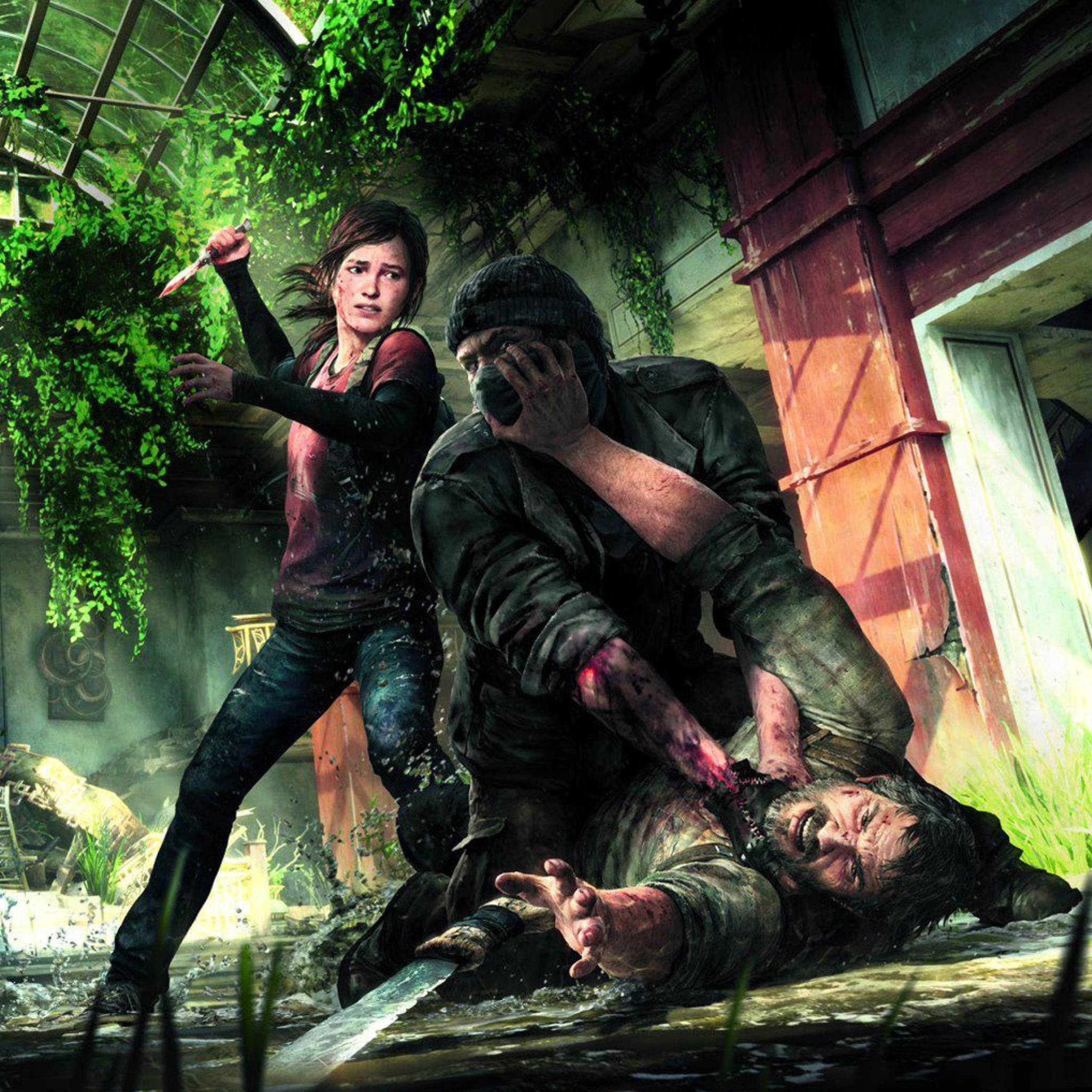 Das The Last of Us PlayStation 3 Wallpaper 2048x2048