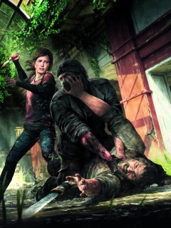 Das The Last of Us PlayStation 3 Wallpaper 240x320