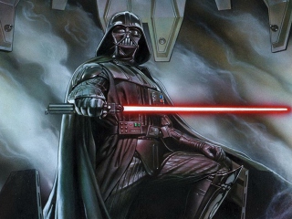 Das Darth Vader Wallpaper 320x240