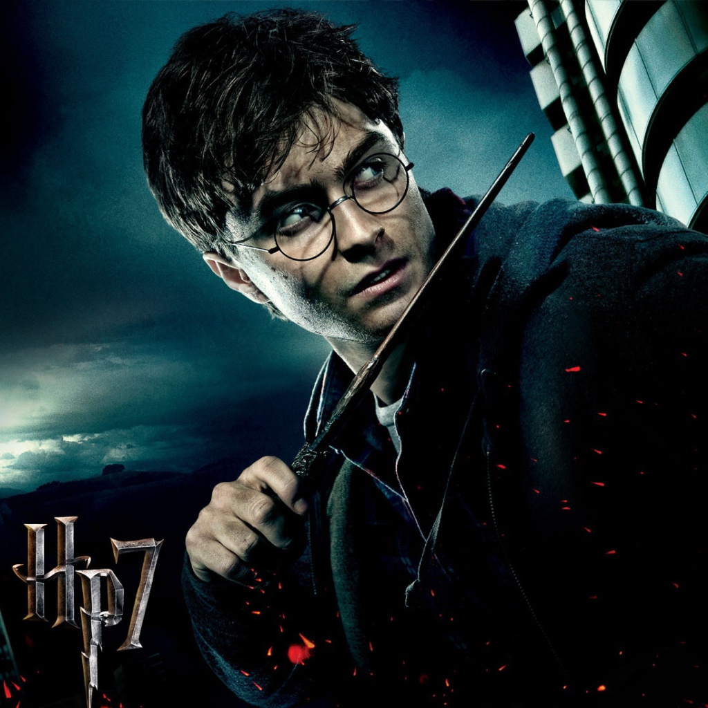 Обои Harry Potter And Deathly Hallows 1024x1024