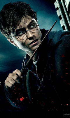 Das Harry Potter And Deathly Hallows Wallpaper 240x400