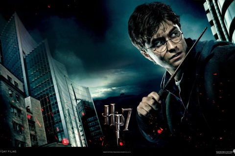 Обои Harry Potter And Deathly Hallows 480x320