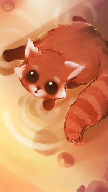 Red Cat Painting screenshot #1 360x640