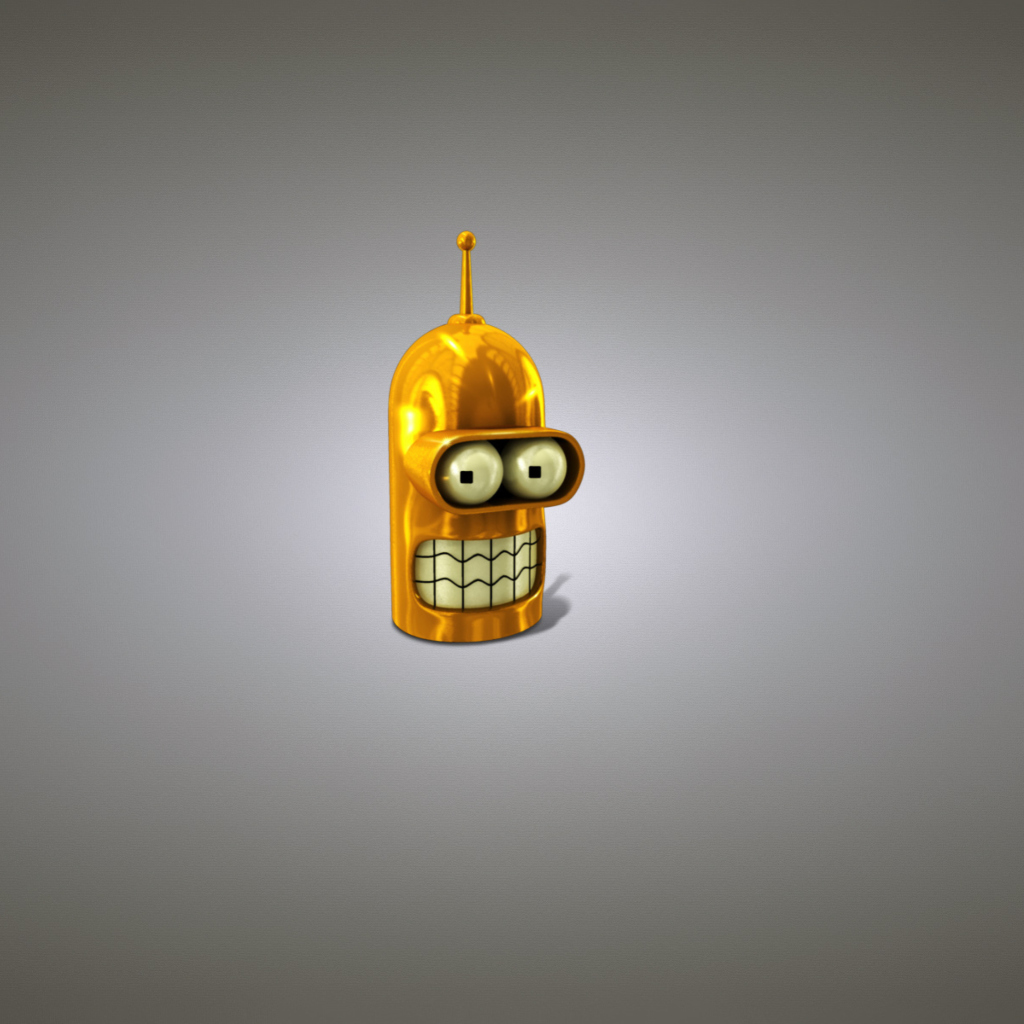 Screenshot №1 pro téma Futurama, Bender Rodriguez 1024x1024