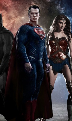 Sfondi Batman v Superman Dawn of Justice Band 240x400