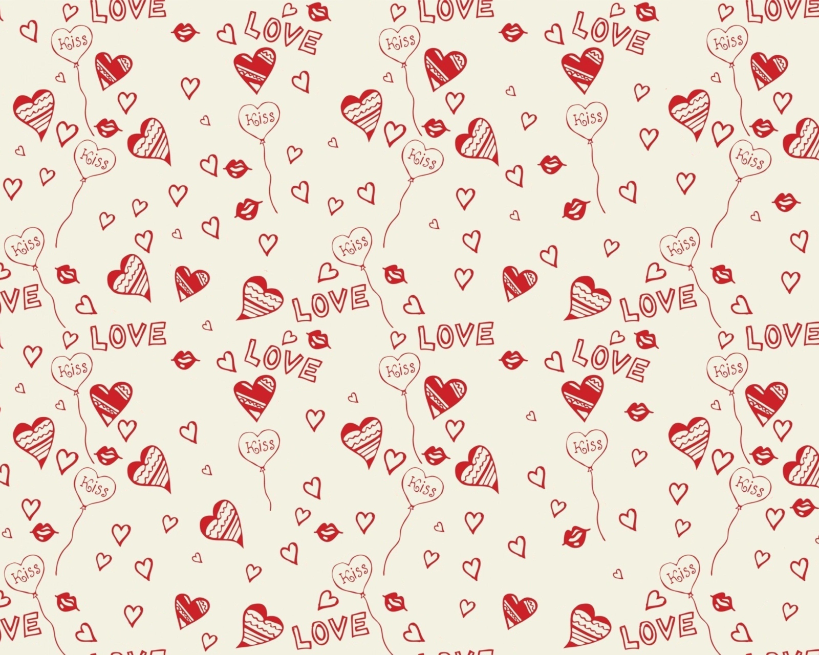 Das Love And Kiss Wallpaper 1600x1280