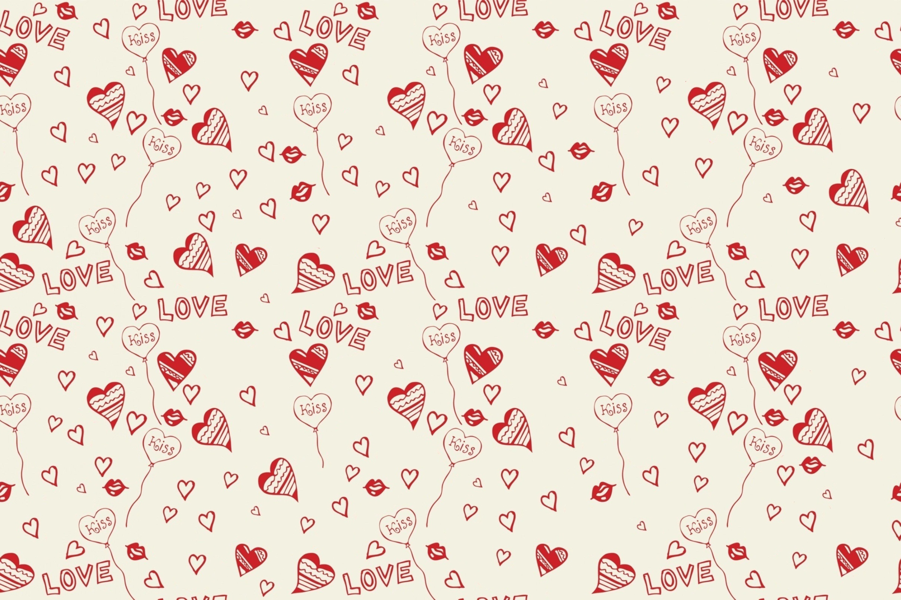 Das Love And Kiss Wallpaper 2880x1920