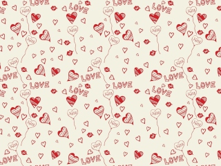 Love And Kiss wallpaper 320x240