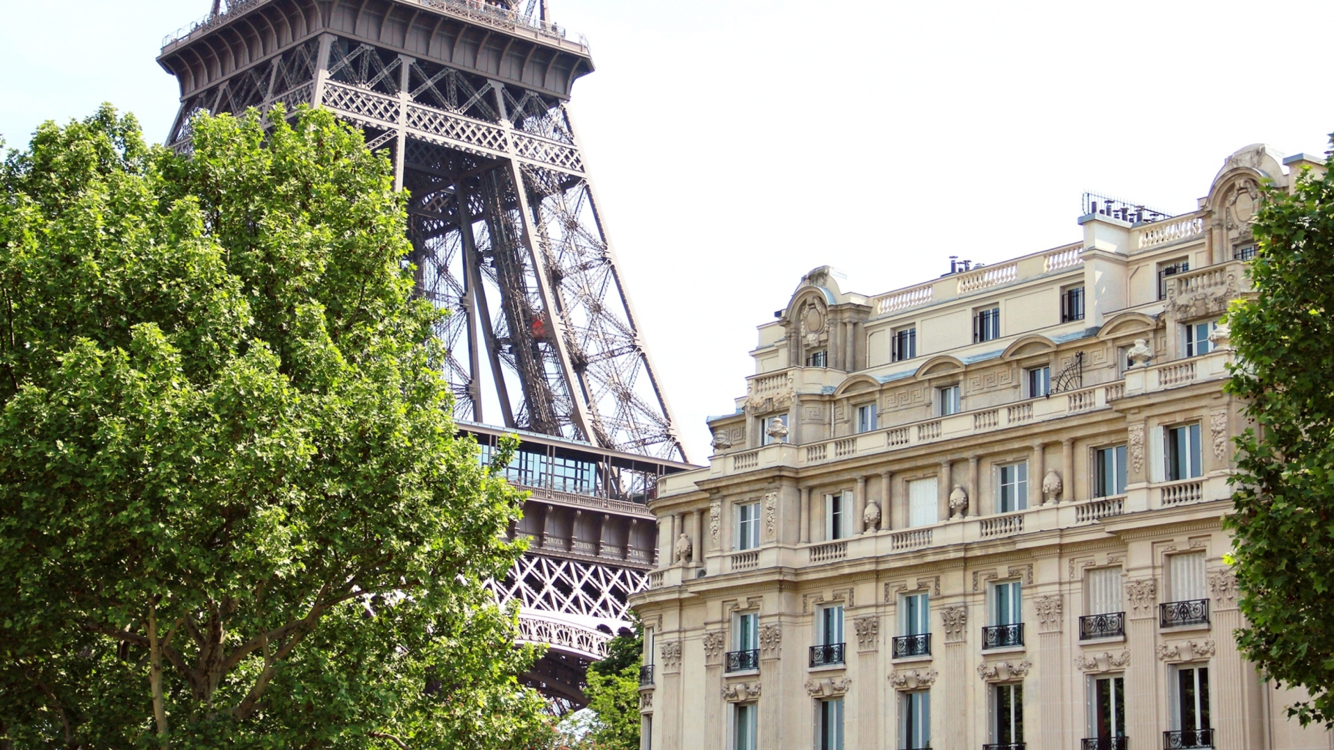 Sfondi Paris, France, La Tour Eiffel 1920x1080