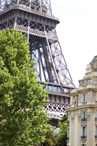 Обои Paris, France, La Tour Eiffel 320x480