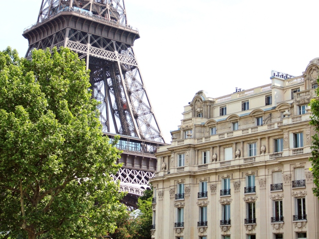 Das Paris, France, La Tour Eiffel Wallpaper 640x480