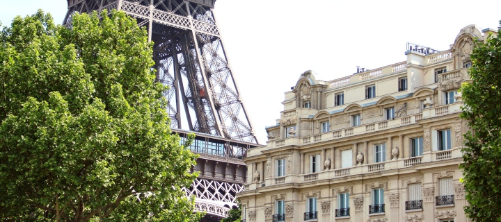 Screenshot №1 pro téma Paris, France, La Tour Eiffel 720x320