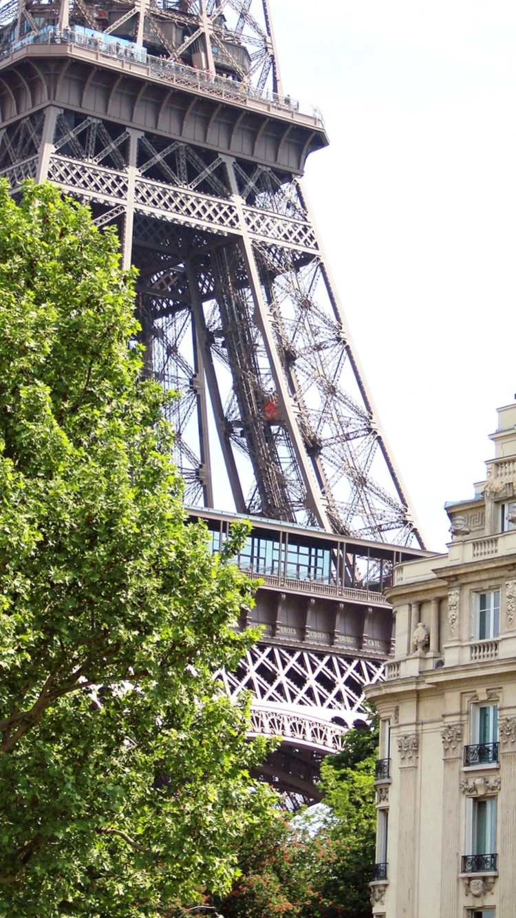 Paris, France, La Tour Eiffel wallpaper 750x1334