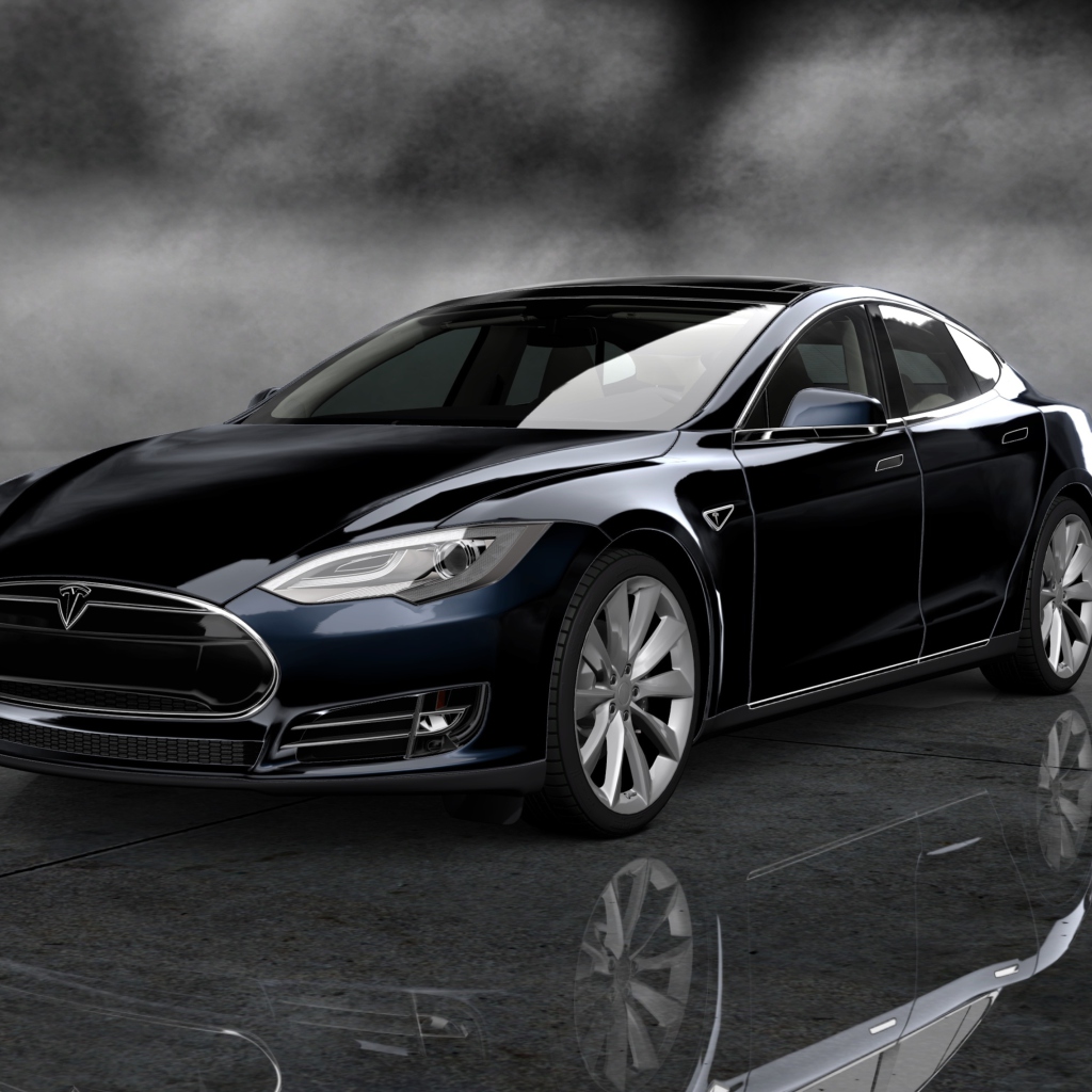 Fondo de pantalla Tesla S 1024x1024