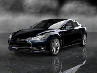 Fondo de pantalla Tesla S 320x240