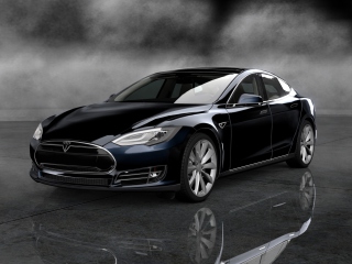 Das Tesla S Wallpaper 320x240