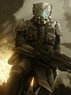 Warrior in Armor screenshot #1 240x320