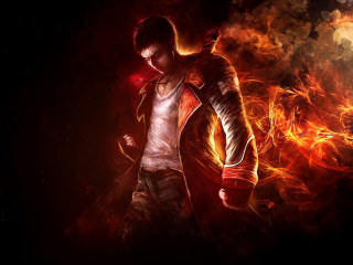 Dante from Devil may cry 5 wallpaper 320x240