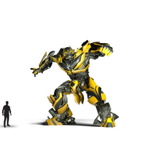 Das Bumblebee (Transformers) Wallpaper 208x208
