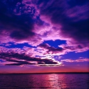 Purple Sunset screenshot #1 128x128