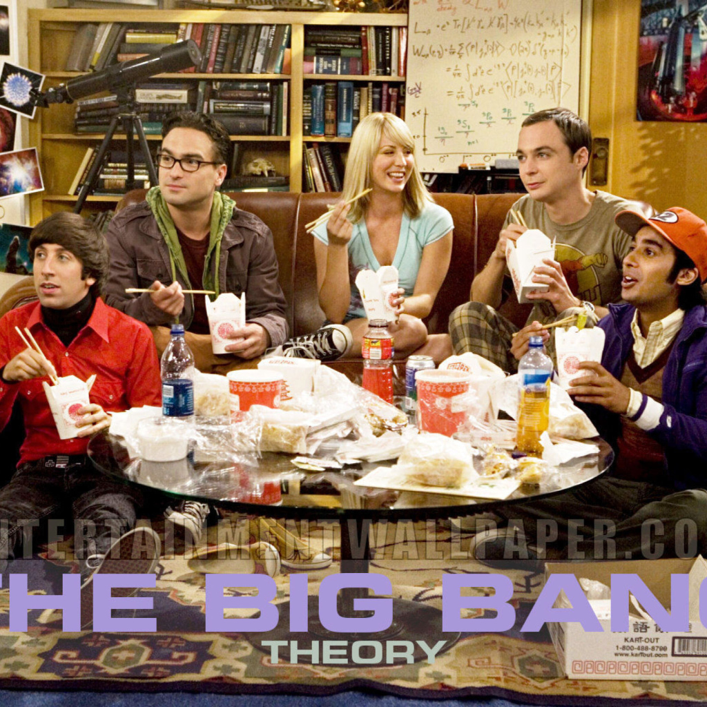 Fondo de pantalla The Big Bang Theory 1024x1024