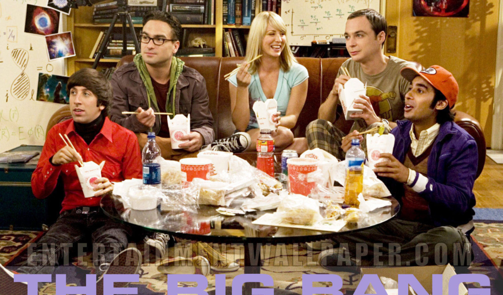 Fondo de pantalla The Big Bang Theory 1024x600