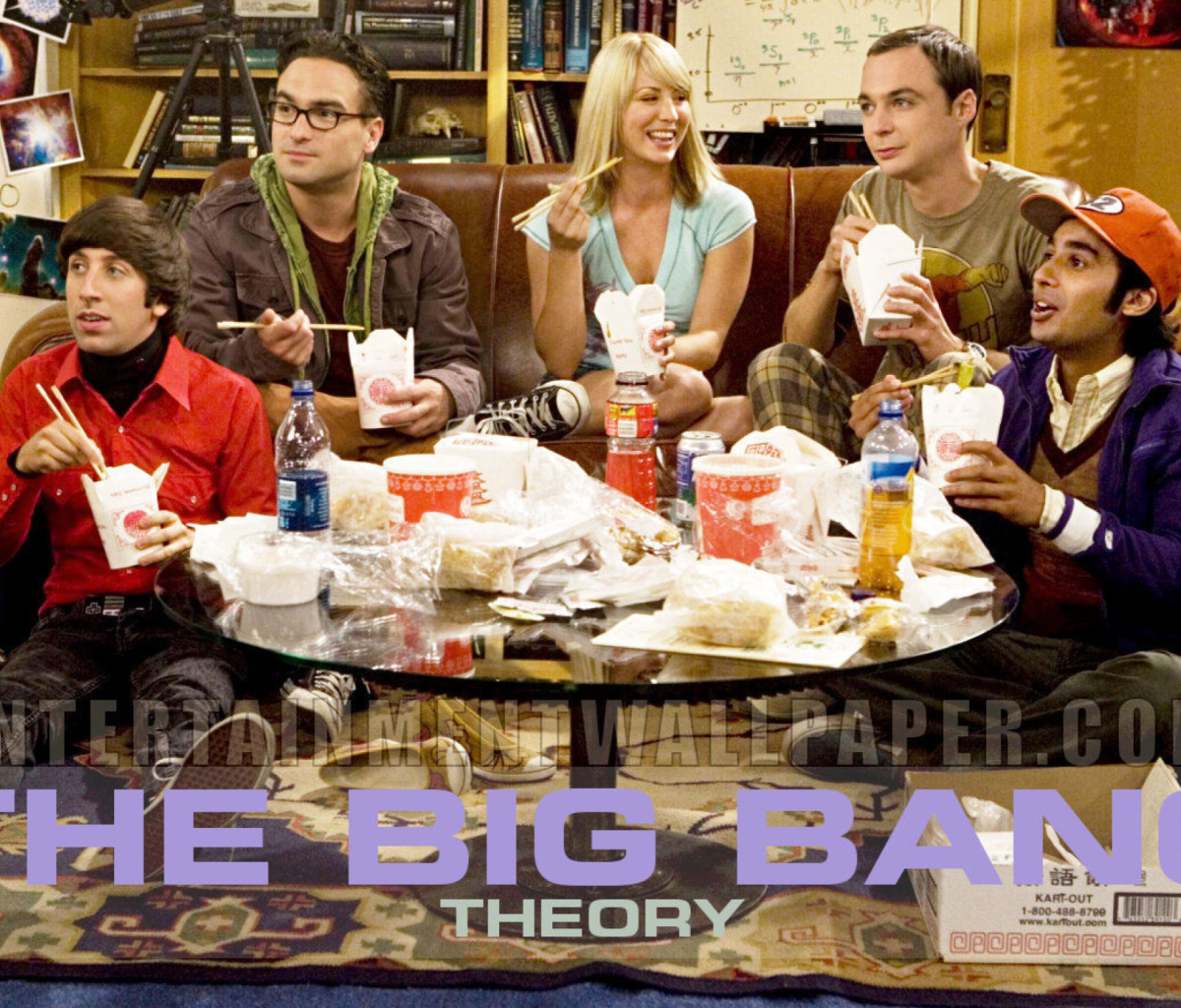 Das The Big Bang Theory Wallpaper 1200x1024