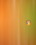 Das Orange Windows Wallpaper 128x160
