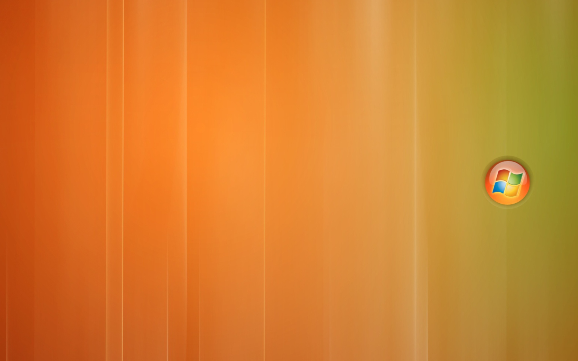 Das Orange Windows Wallpaper 1920x1200
