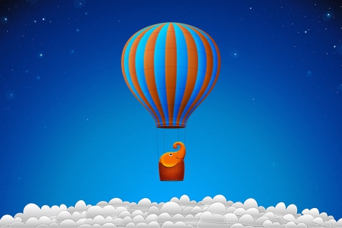 Flying Elephant screenshot #1 480x320