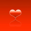 Обои Red Heart 128x128