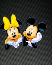 Mickey And Minnie wallpaper 176x220