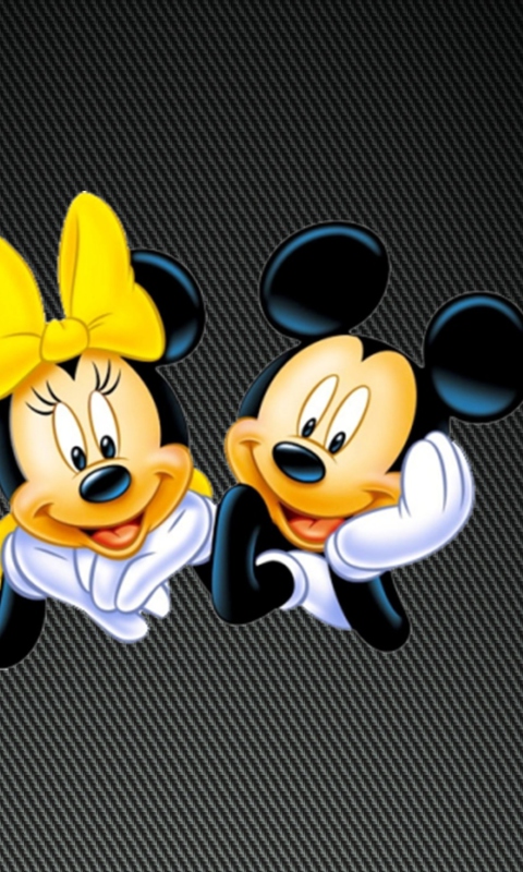 Обои Mickey And Minnie 480x800