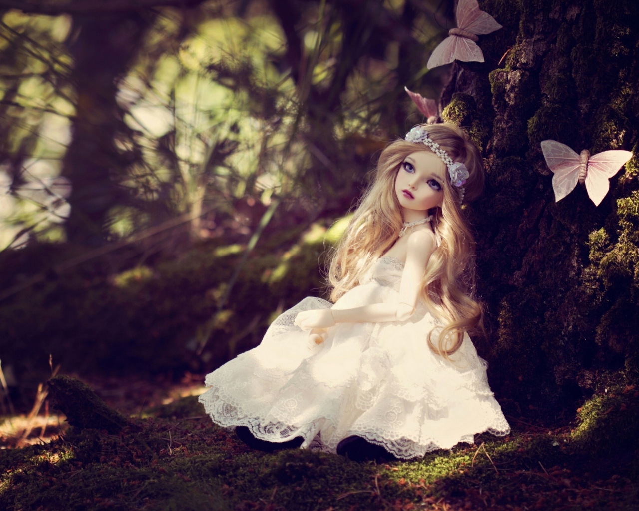 Screenshot №1 pro téma Beautiful Princess Doll 1280x1024