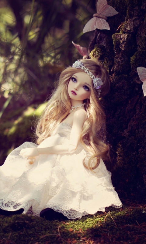 Beautiful Princess Doll wallpaper 480x800