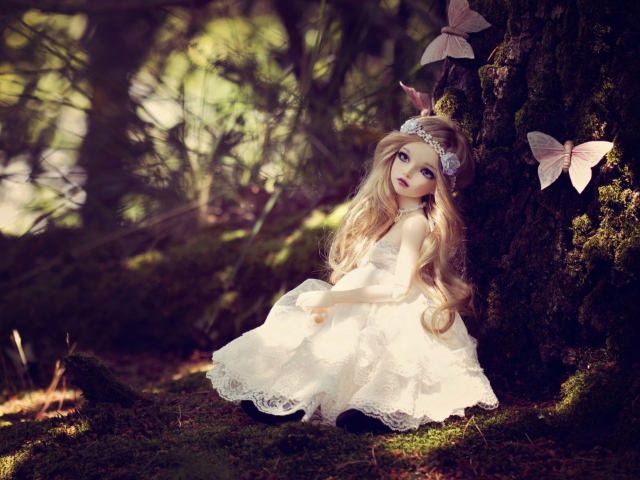 Das Beautiful Princess Doll Wallpaper 640x480