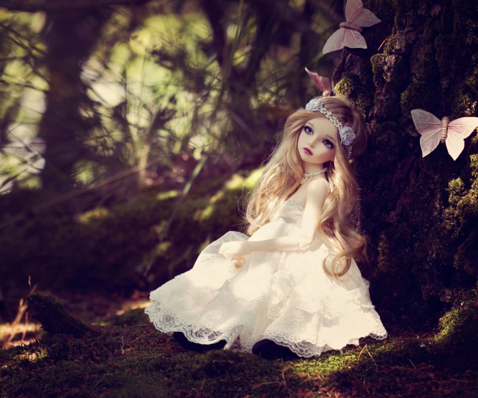Screenshot №1 pro téma Beautiful Princess Doll 960x800