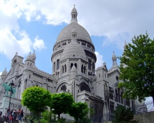 Sfondi Montmartre - Sacre Coeur 220x176