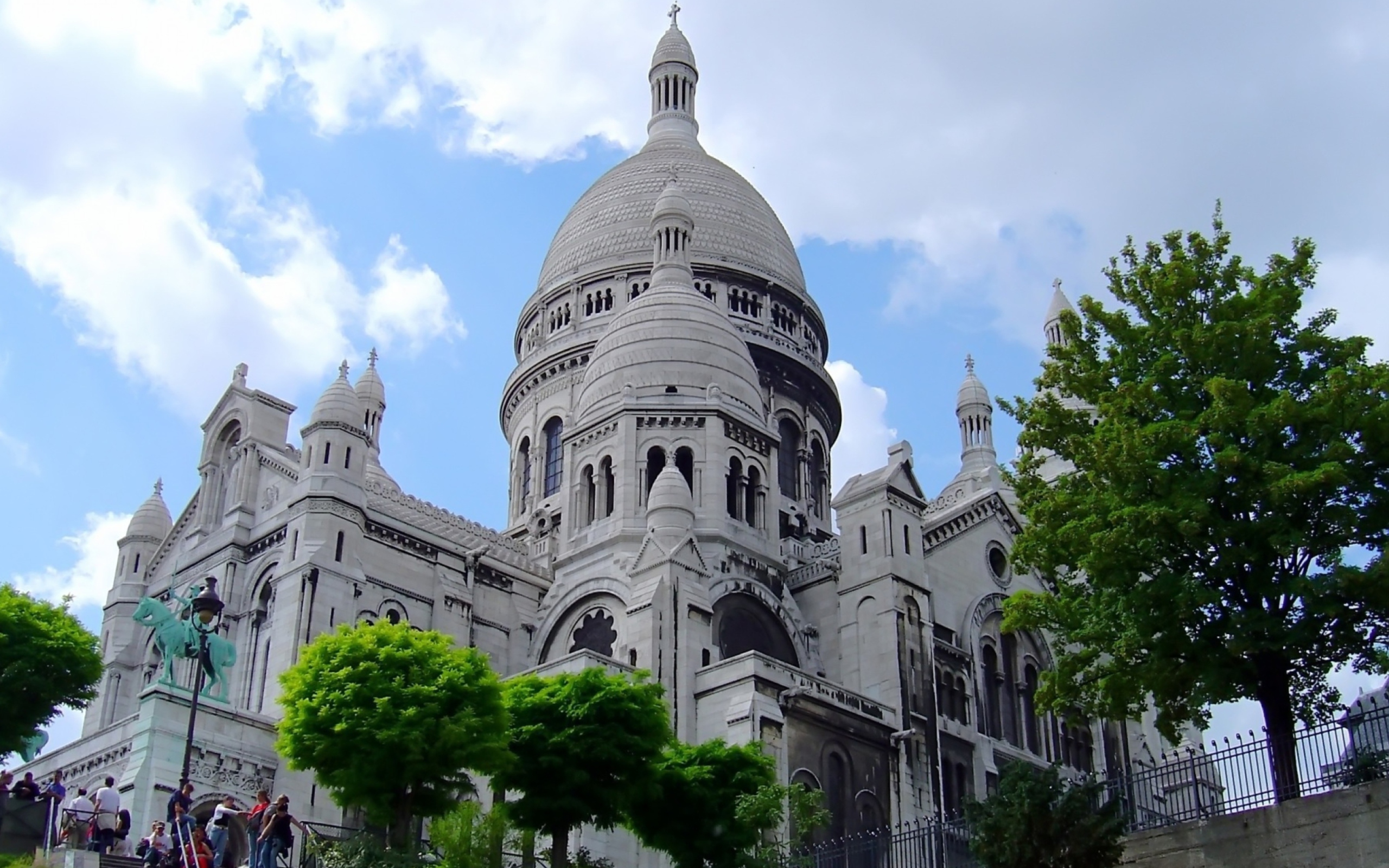 Screenshot №1 pro téma Montmartre - Sacre Coeur 2560x1600