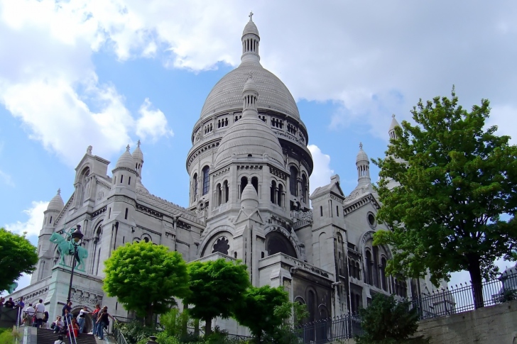 Обои Montmartre - Sacre Coeur
